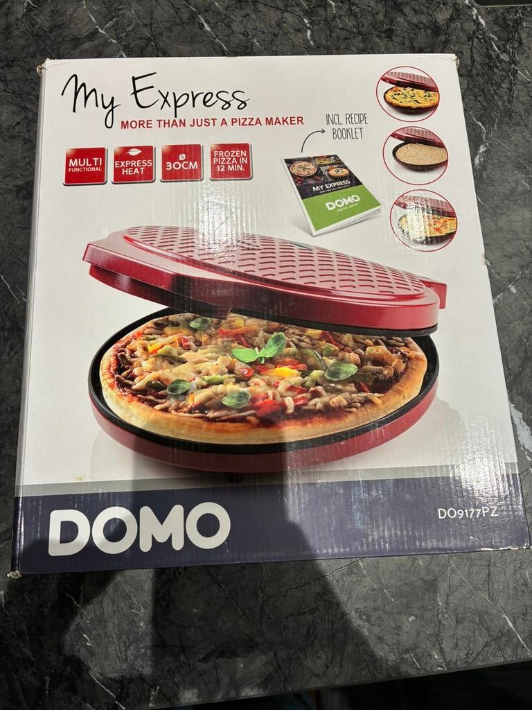Domo pizza maker, Ophalen of Verzenden, Zo goed als nieuw