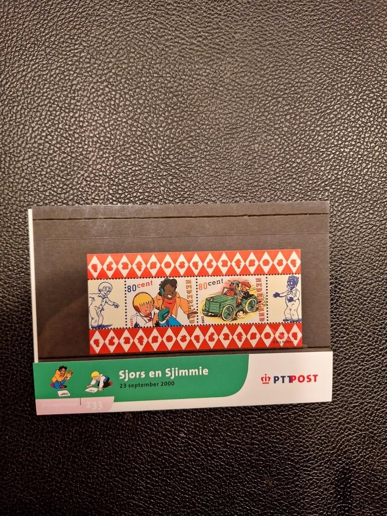 2000, Sjors & Sjimmie s/s, Presentation pack 233, Ophalen of Verzenden