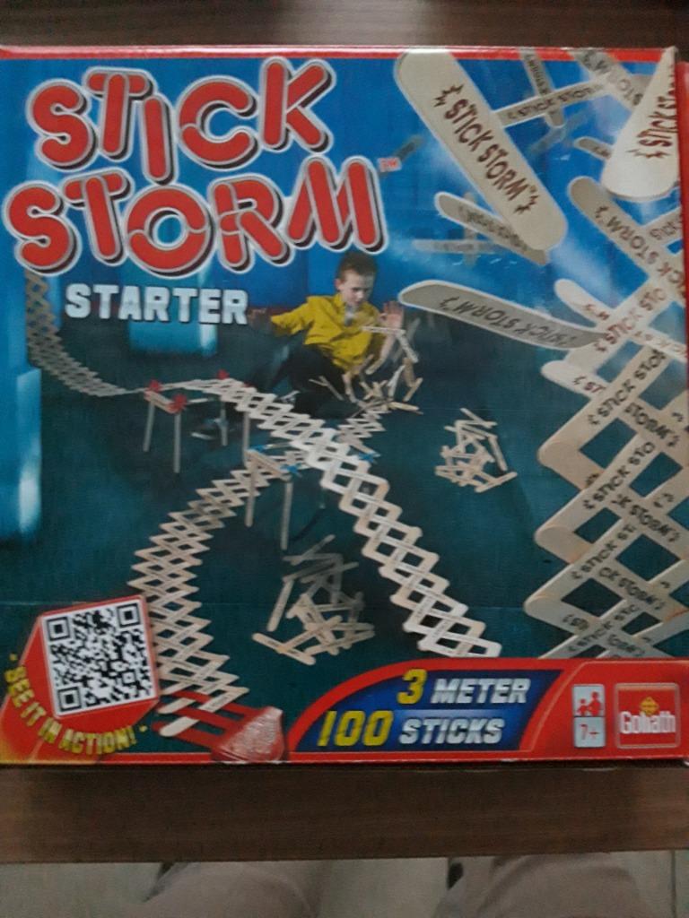 Stickstorm starterset, Ophalen of Verzenden, Zo goed als nieuw, Bouwen
