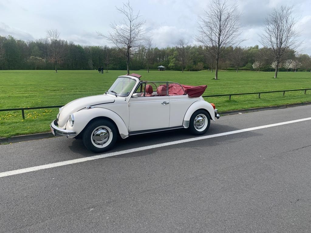 Location voiture, Auto's, Beetle (Kever), Cabriolet, Beige, Leder