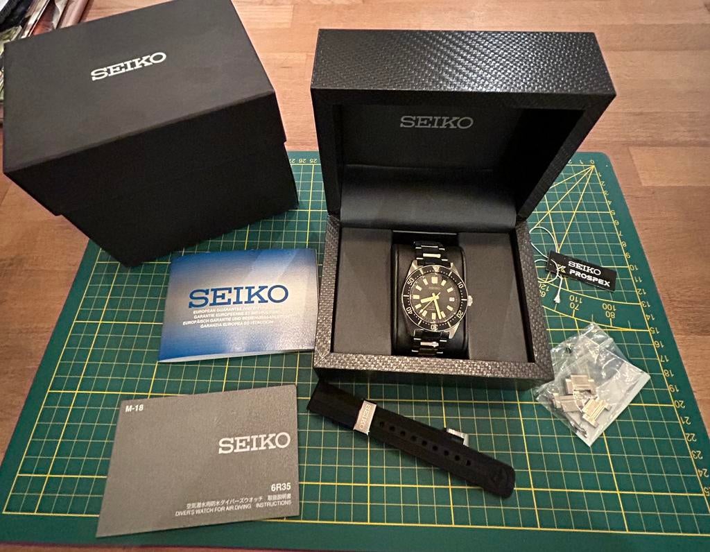 Montre seiko, Ophalen, Staal, Polshorloge, Zo goed als nieuw