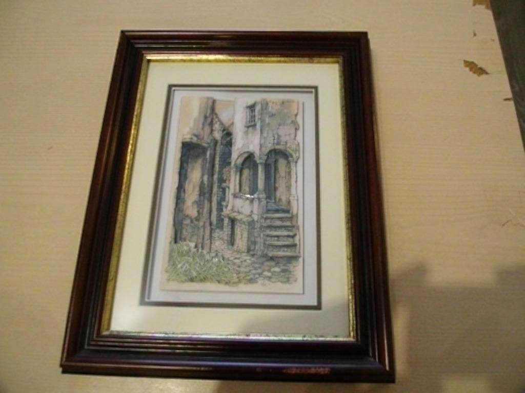 anton piek 3 d in prachtige kader, Antiek en Kunst, Ophalen of Verzenden
