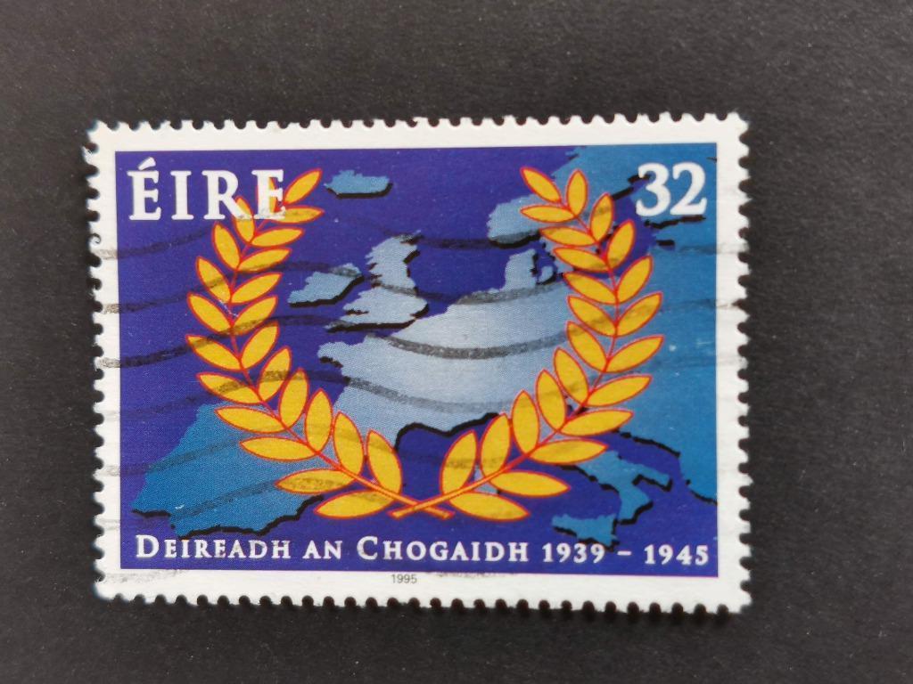 Irlande 1995 - 50 ans fin de la Seconde Guerre mondiale, Enlèvement ou Envoi, Irlande, Affranchi