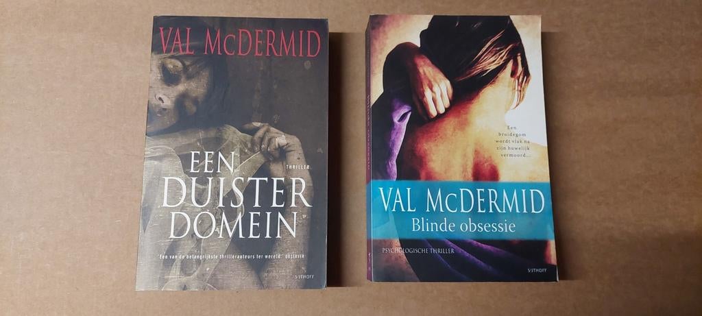 Val McDermid - Een Duister Domein - Blinde Obsessie, Enlèvement ou Envoi, Comme neuf