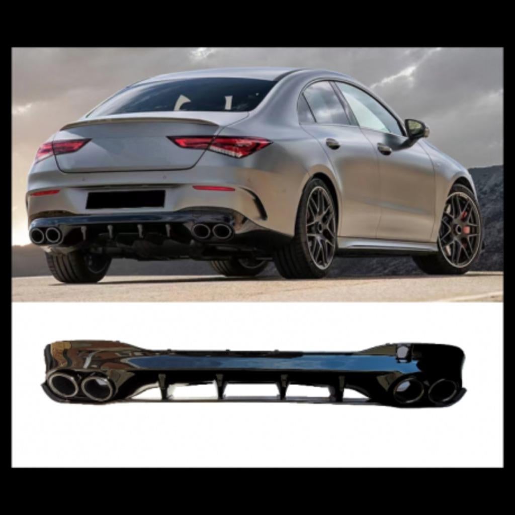 DIFFUSEUR CLA45 AMG LOOK CLA45 AMG MERCEDES CLA W18 X118, Autos : Divers, Tuning & Styling, Enlèvement ou Envoi