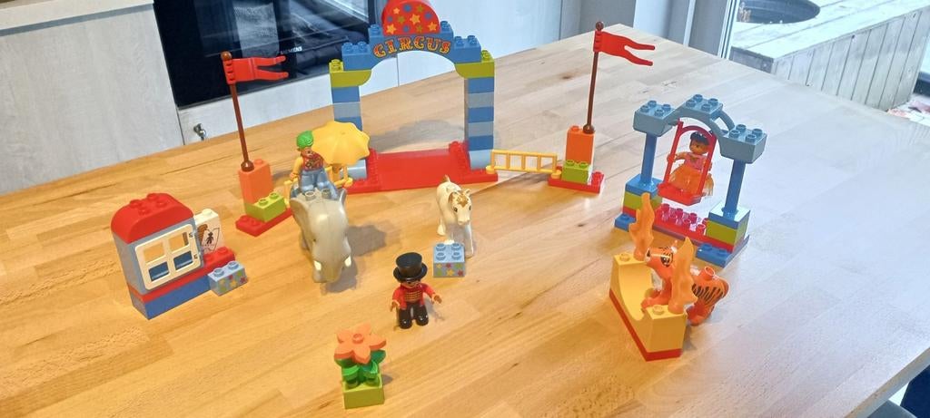 Duplo Circus, Kinderen en Baby's, Speelgoed | Duplo en Lego, Ophalen, Zo goed als nieuw, Complete set, Duplo