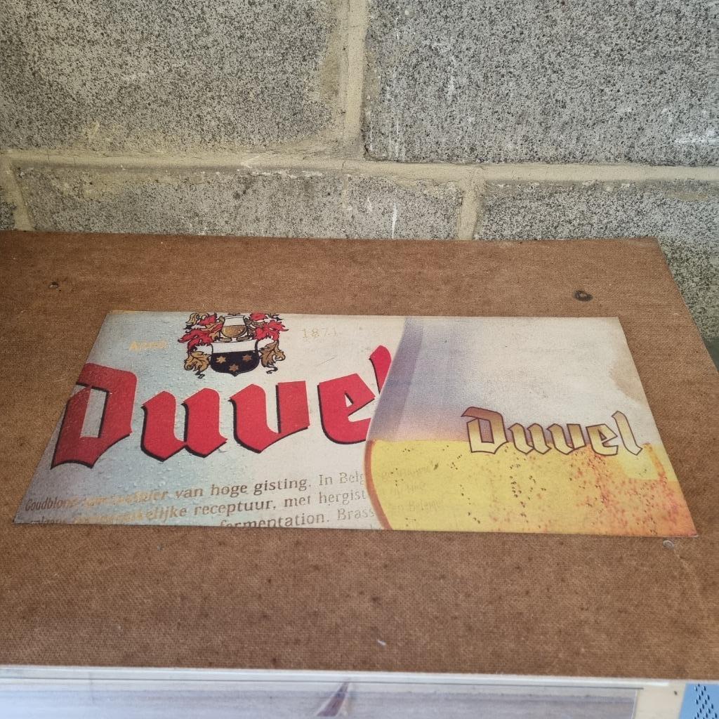 Tapis de bar Duvel (modèle 1), Verzamelen, Ophalen of Verzenden, Gebruikt, Overige typen, Duvel