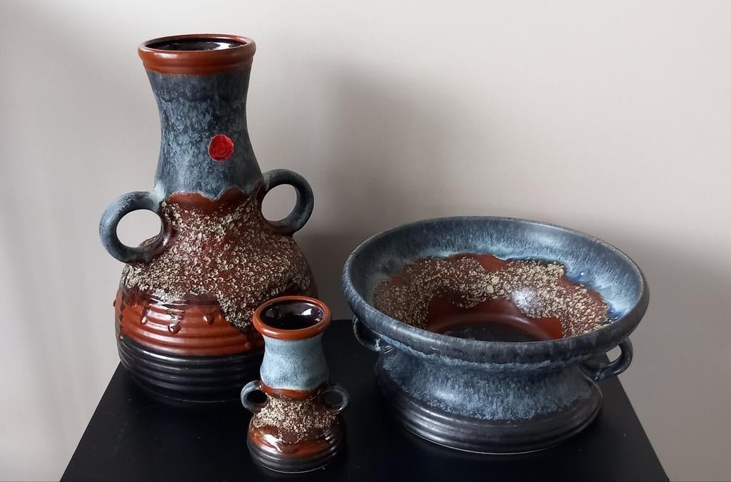 Dümler & Breiden vintage keramische 3-delige set, Ophalen