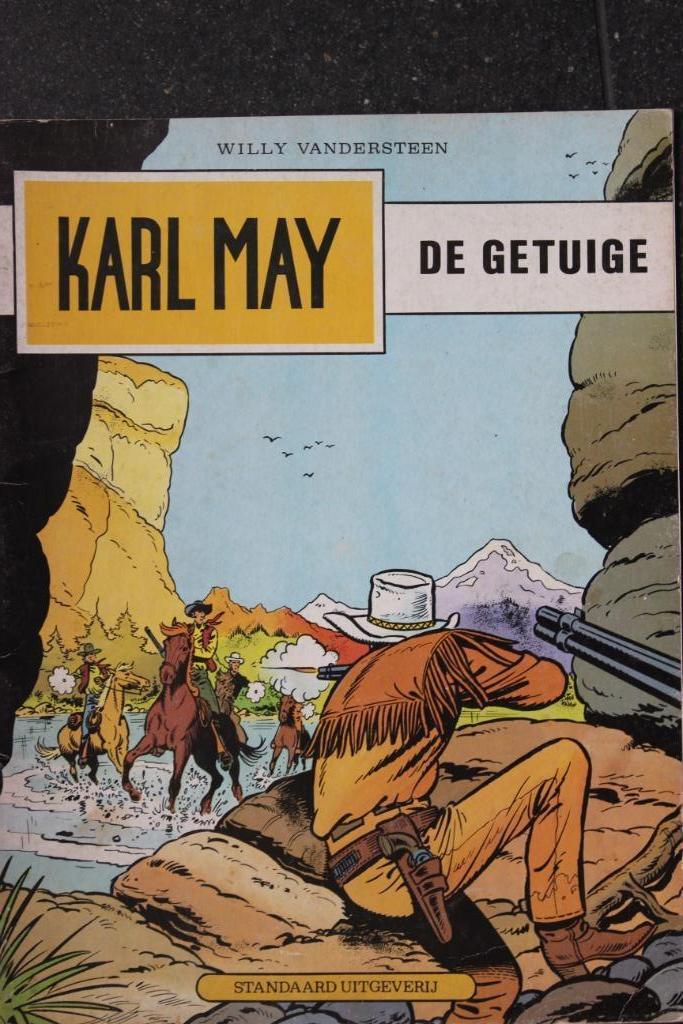 STRIP SC KARL MAY 69 DE GETUIGE, Ophalen of Verzenden