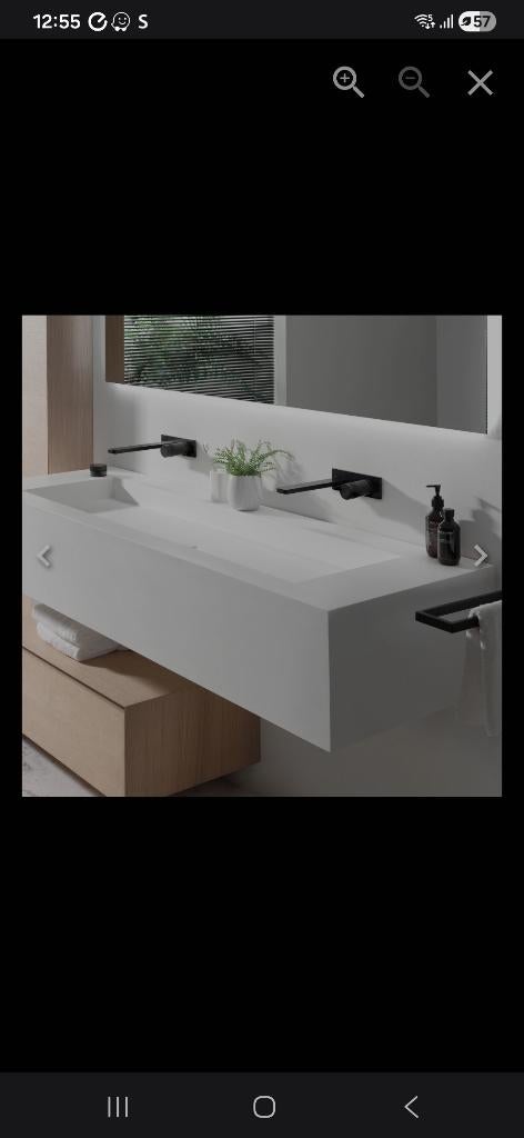 Nieuwe zwarte inbouwkranen, Enlèvement, Neuf, Lavabo