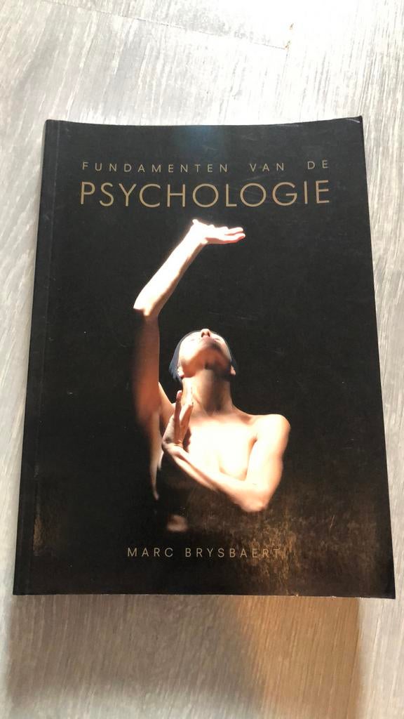 Fundamenten van de psychologie, Ophalen of Verzenden, Zo goed als nieuw