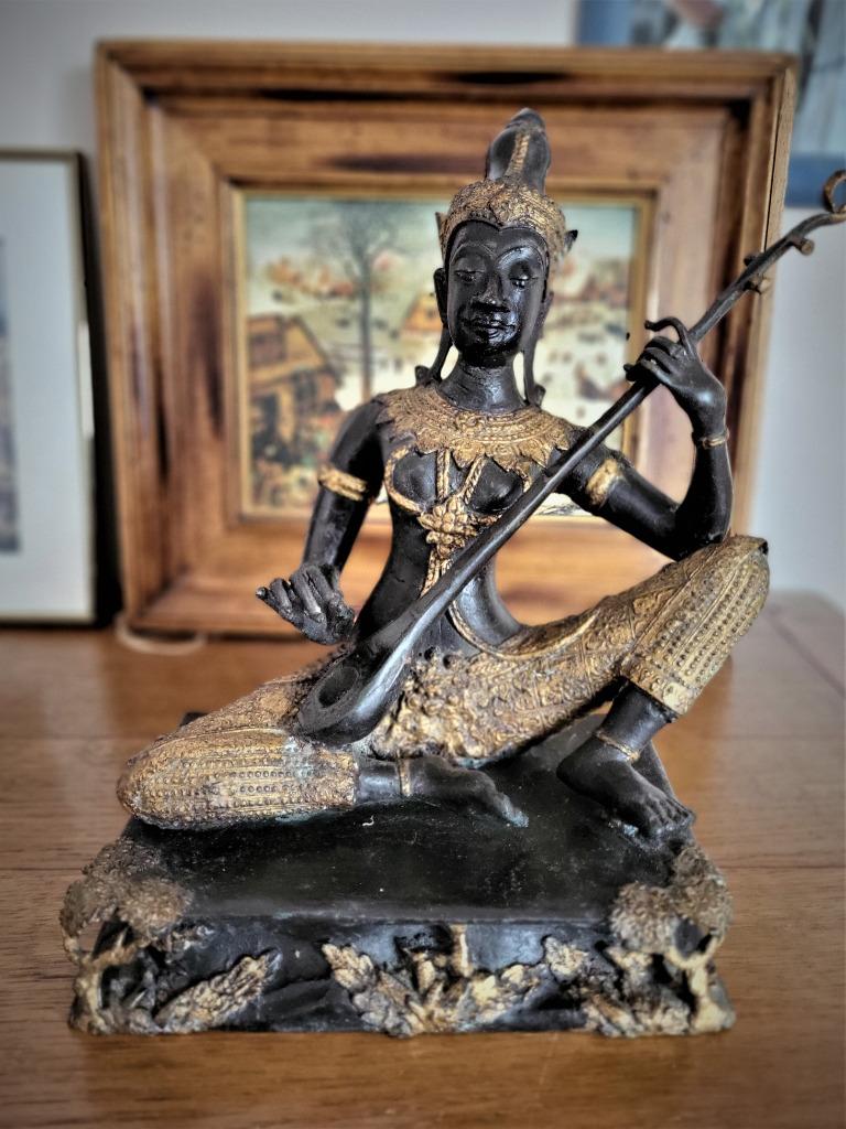 Oud brons uit Thailand, Antiek en Kunst, Verzenden, Brons