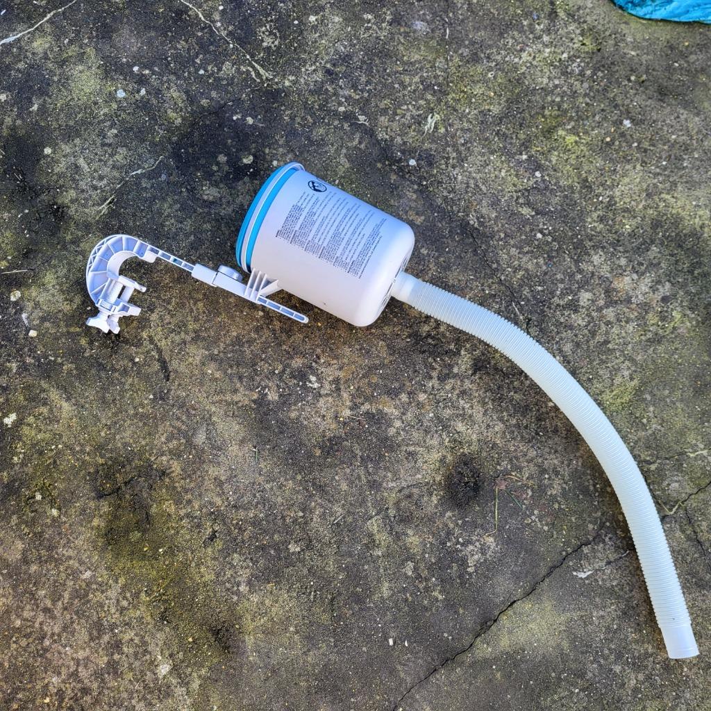 Cadre métallique Intex et écumoire de surface Easy Set (2800, Enlèvement, Comme neuf, Skimmer ou Écumeur de surface