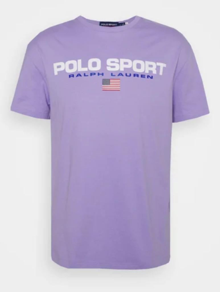 Polo Ralph Lauren T-shirt, Maat 48/50 (M), Paars, Ralph Lauren, Nieuw