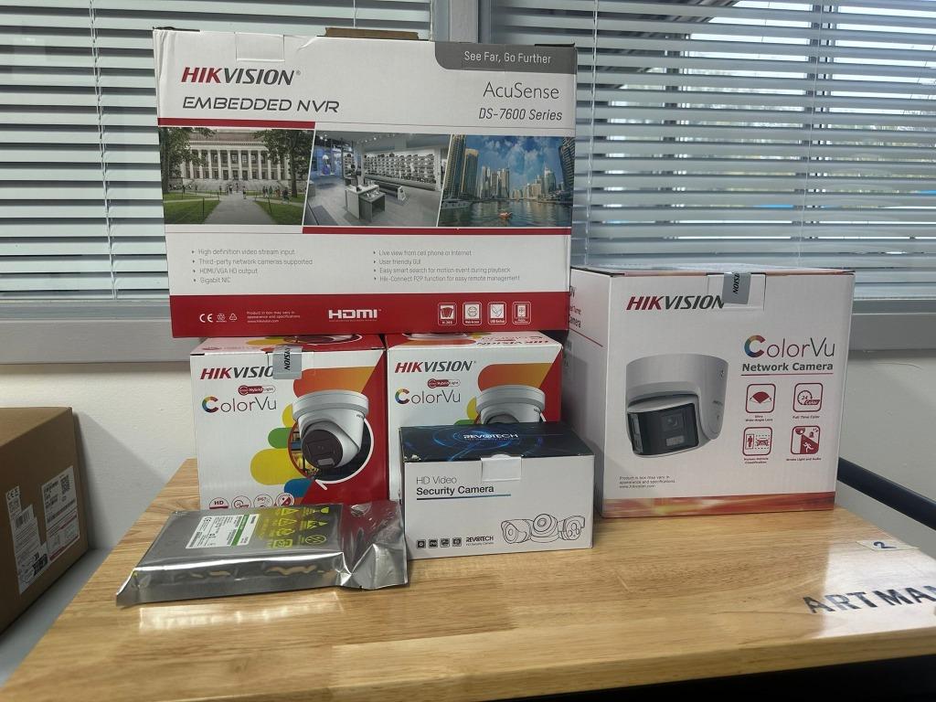Caméra de surveillance IP Hikvision, Enlèvement, Neuf