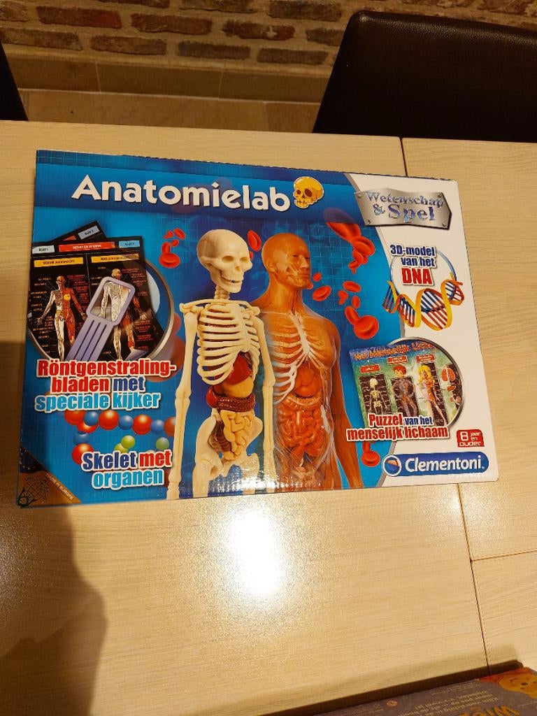 Anatomielab clementoni NIEUW, Ophalen, Nieuw, Ontdekken