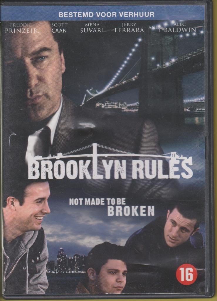 DVD - BROOKLYN RULES, Vanaf 16 jaar, Ophalen of Verzenden, Gebruikt, Maffia en Misdaad