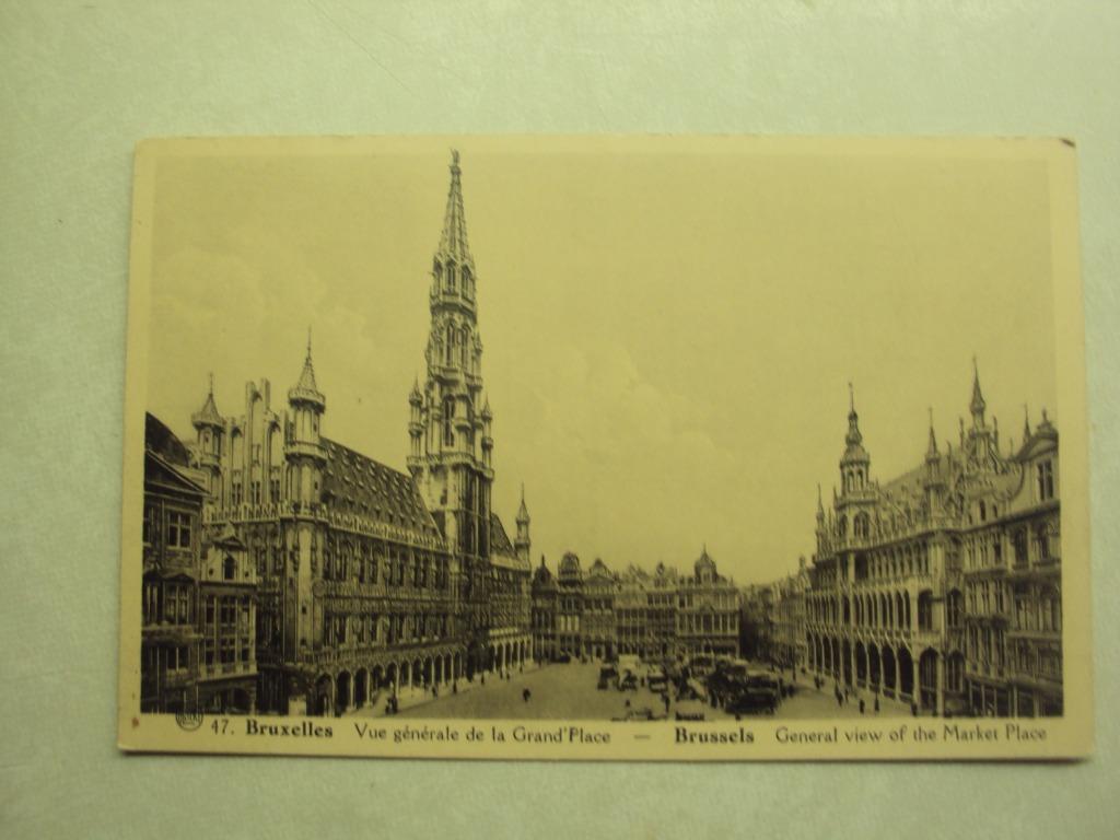 52084 - BRUXELLES - VUE GENERALE DE LA GRAND'PLACE, Envoi