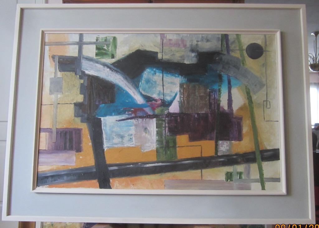 "Abstracte compositie" - Fernand Carton, Ophalen