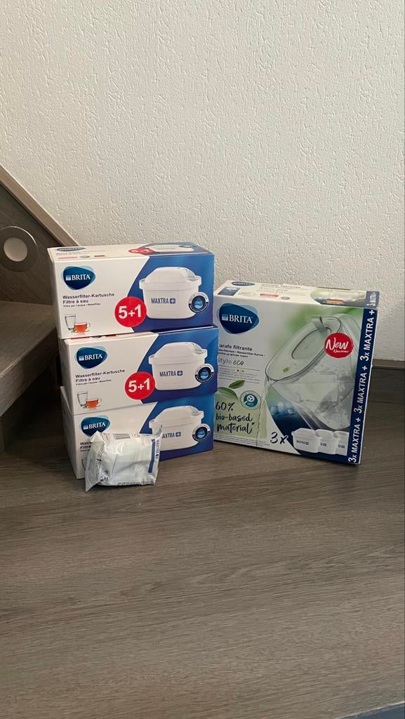 Water filter Brita, Enlèvement