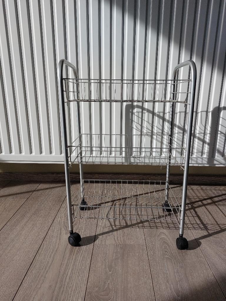 Trolley/rekje voor keuken of berging, Ophalen, Zo goed als nieuw