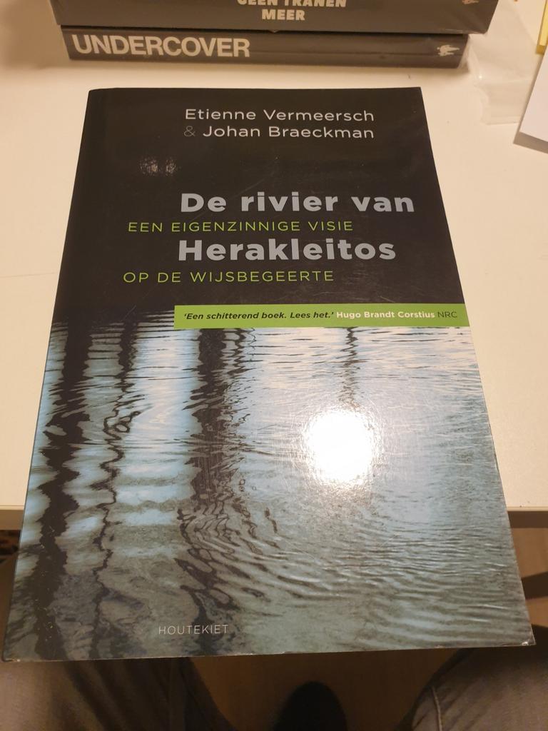 Johan Braeckman - De rivier van Herakleitos, Ophalen of Verzenden, Johan Braeckman; Etienne Vermeersch