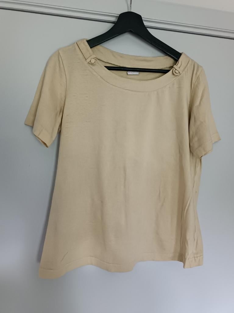 Tee-shirt jaune pâle Anne de Lançai de Damart, Enlèvement ou Envoi, Jaune