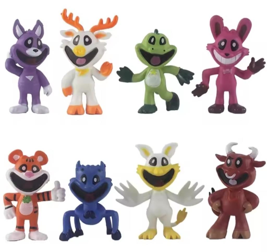 Poppy Playtime Nightmare Critters 8 figuren - Nieuw, Verzenden, Nieuw