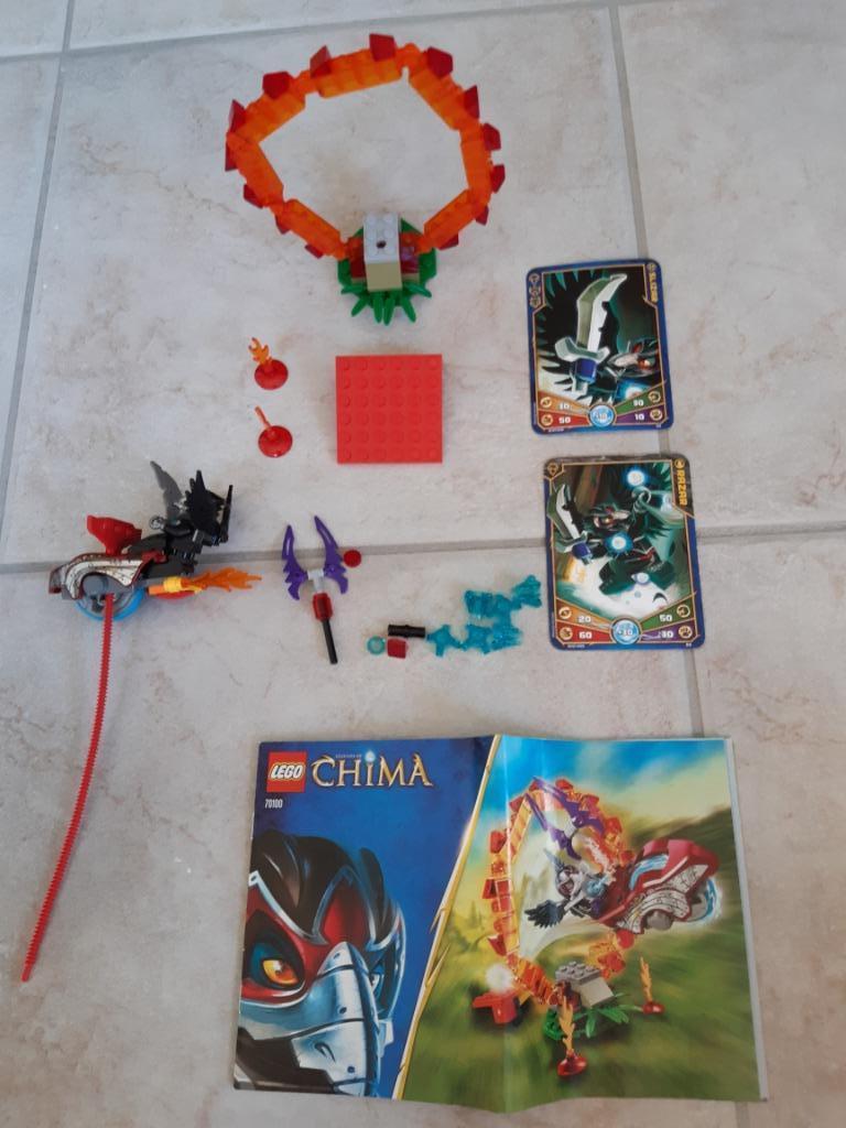 Lego Chima Ring van Vuur - 70100, Kinderen en Baby's, Speelgoed | Duplo en Lego, Gebruikt, Lego, Complete set, Ophalen of Verzenden