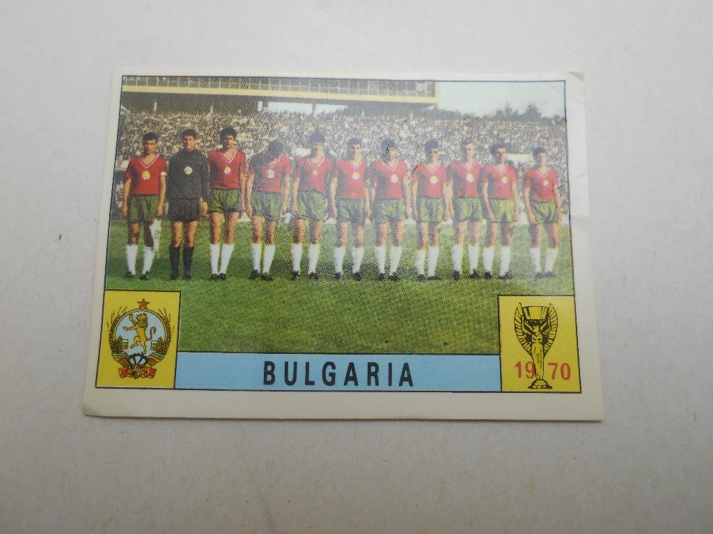 sticker autocollant Panini Mexico 70 football Bulgaria, Enlèvement ou Envoi, Comme neuf, Autocollant