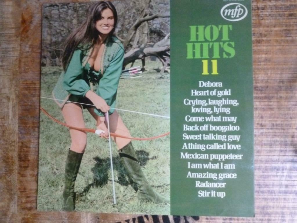 Vinyl JAMES BOND 007 Girl CAROLINE MUNRO HOT HITS 11 mfp, Enlèvement, Comme neuf, LP