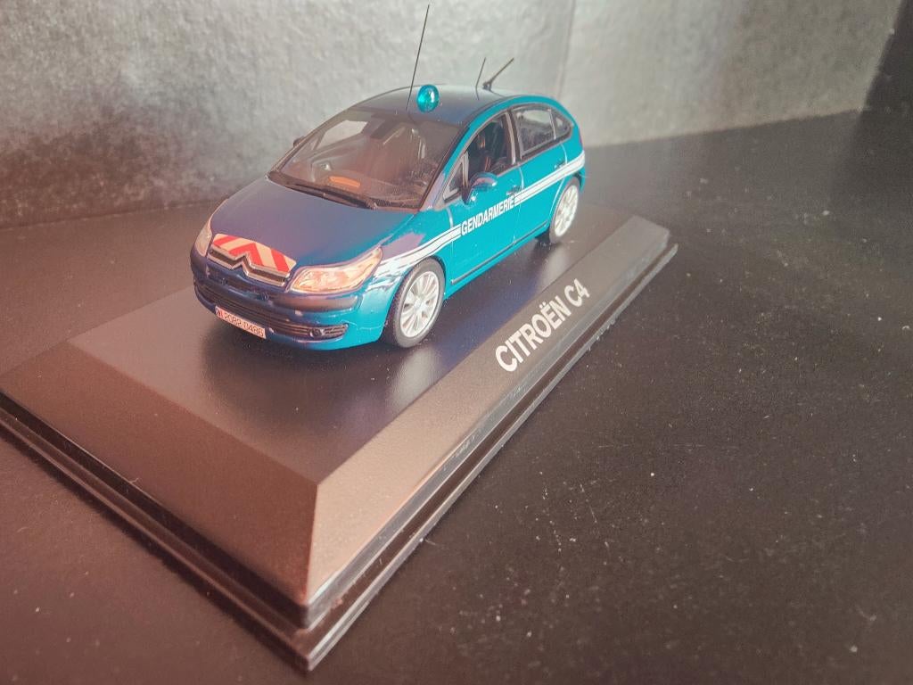 NOREV – Citroën C4 (Gendarmerie) – 1:43, Hobby & Loisirs créatifs, Voitures miniatures | 1:43, Neuf, Voiture, Norev, Enlèvement ou Envoi