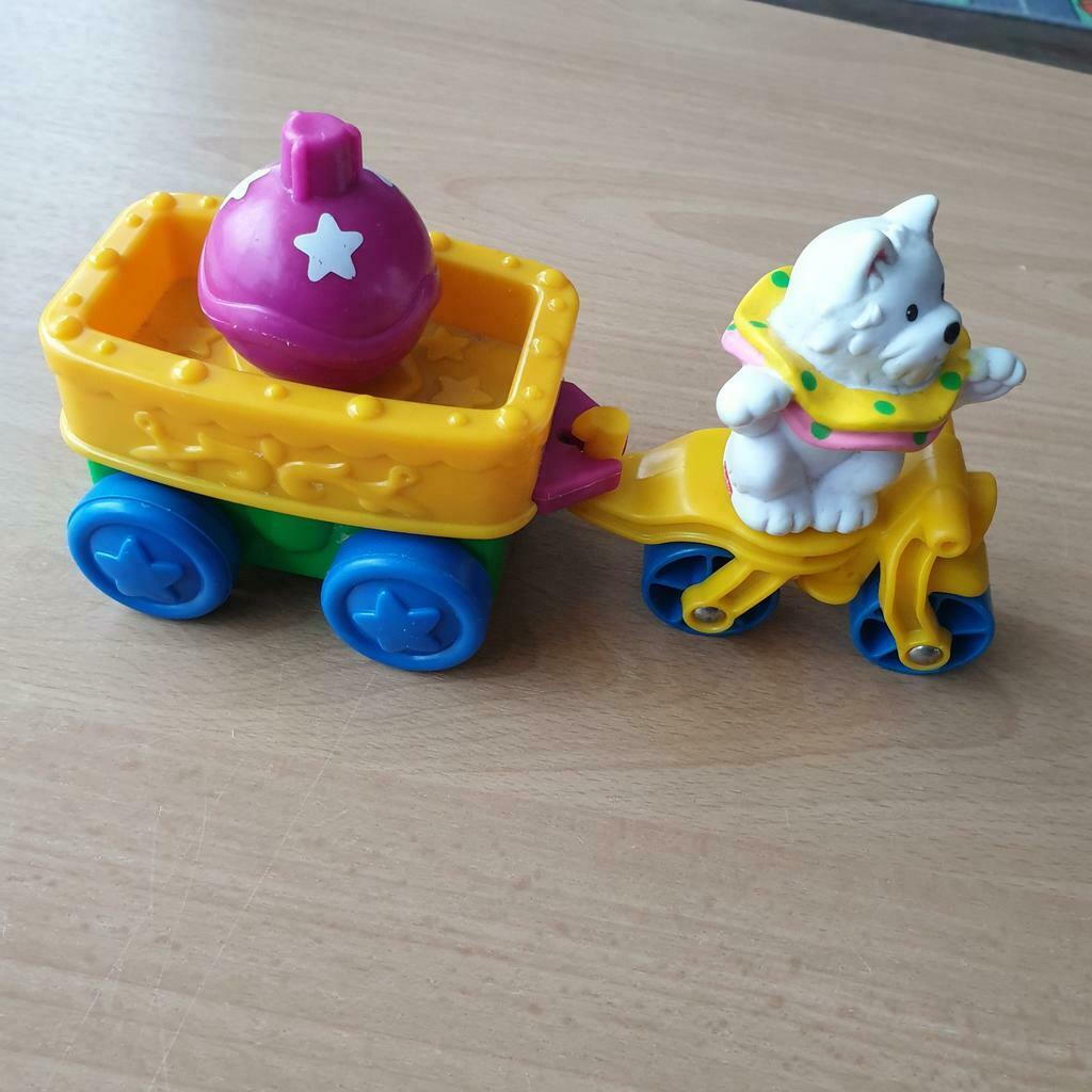 Moto avec remorque et chien, de Mattel, Enlèvement