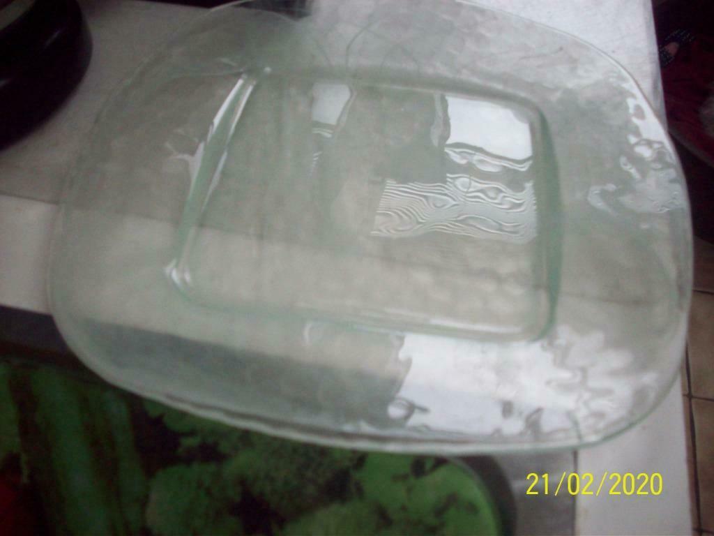6 assiettes en verre, Assiettes(s), Enlèvement ou Envoi, Comme neuf, Verre