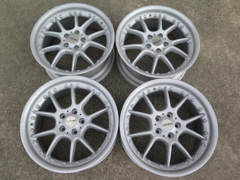 4 Jantes Mercedes Lenso 18x8JJ, Enlèvement ou Envoi, 18 pouces, Jante(s)