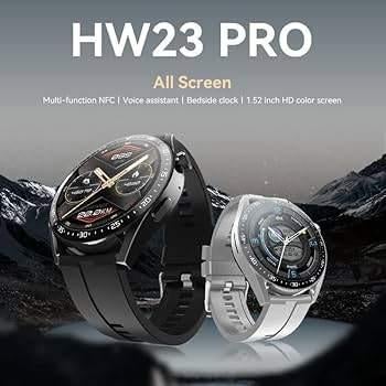 HW23 PRO Smartwatch Heren, Zwart, Conditie, Nieuw, Ophalen of Verzenden