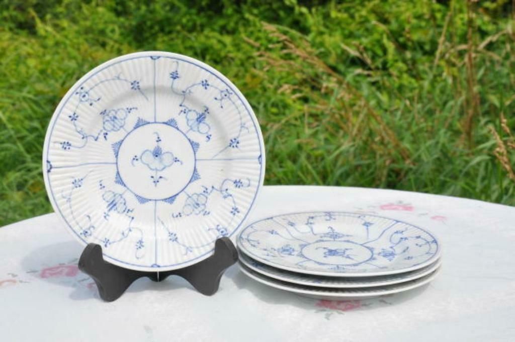 §  4 assiettes decor copenhagues meissen ?, Enlèvement ou Envoi