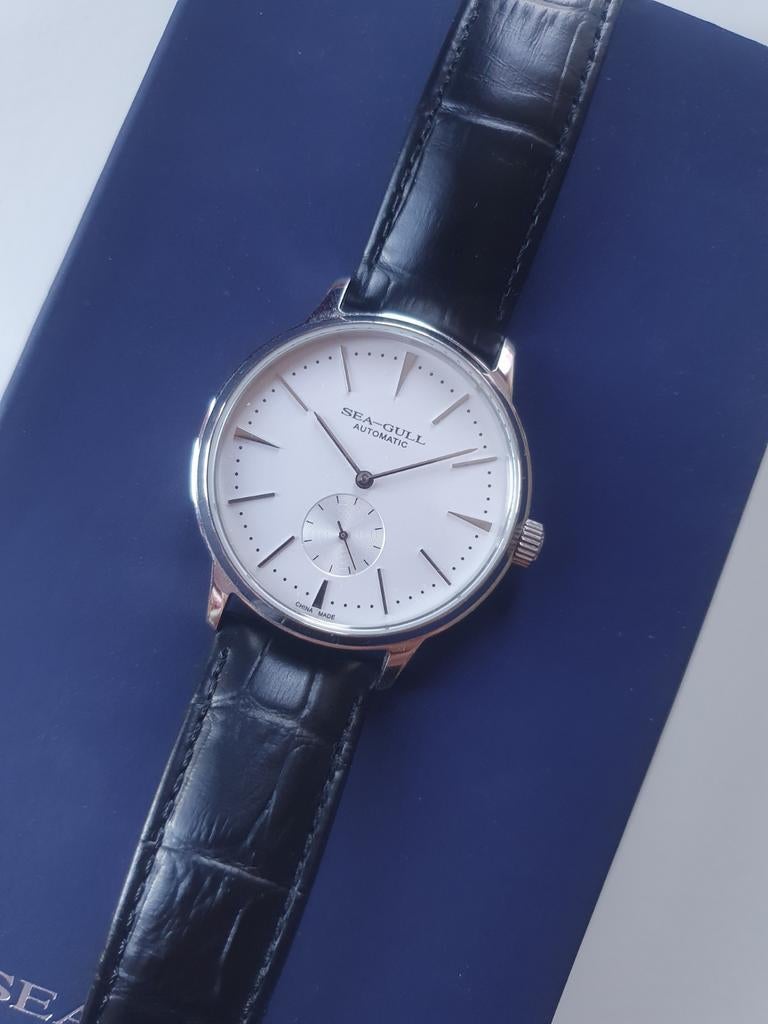 Full set Seagull automatic watch, Cuir, Acier, Enlèvement, Neuf