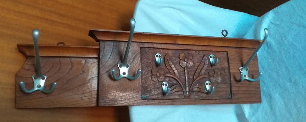 houten kapstokken, Ophalen of Verzenden, Gebruikt, Hout