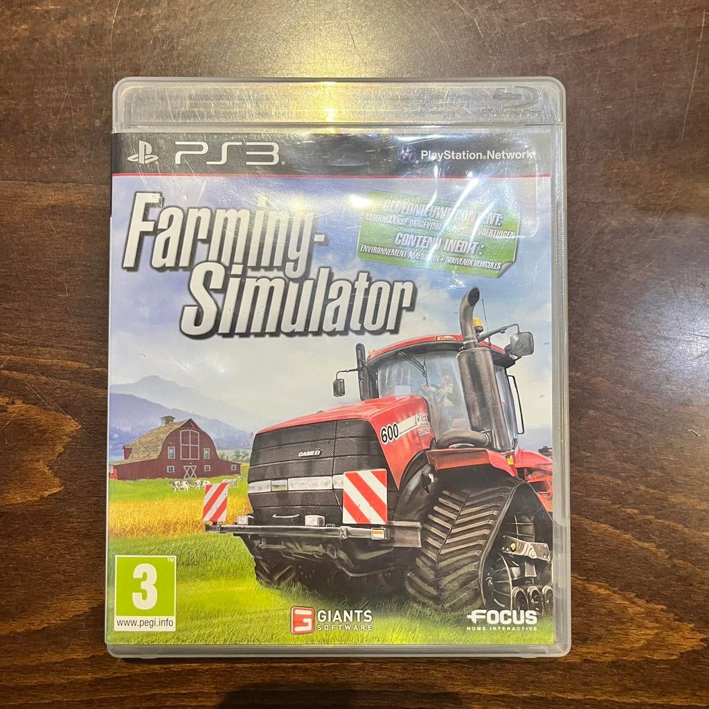 Jeu PS3 farming simulator, Enlèvement, Utilisé
