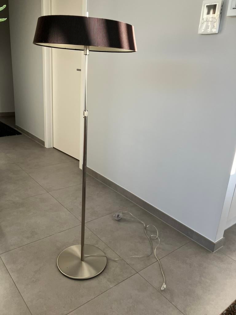 Design staanlamp, Huis en Inrichting, Lampen | Vloerlampen, Ophalen, 100 tot 150 cm, Zo goed als nieuw, Past in alle interieuren.