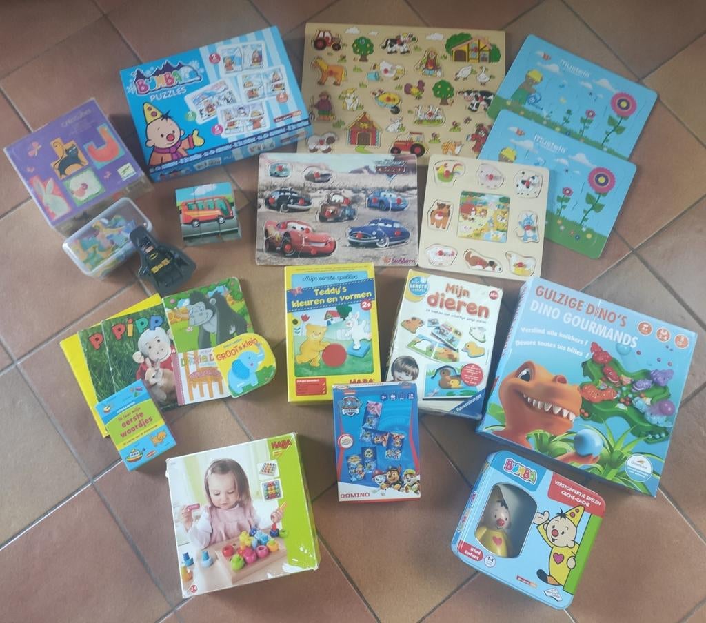 Pakket speelgoed peuter/kleuter, Kinderen en Baby's, Speelgoed | Educatief en Creatief, Ophalen of Verzenden, Gebruikt