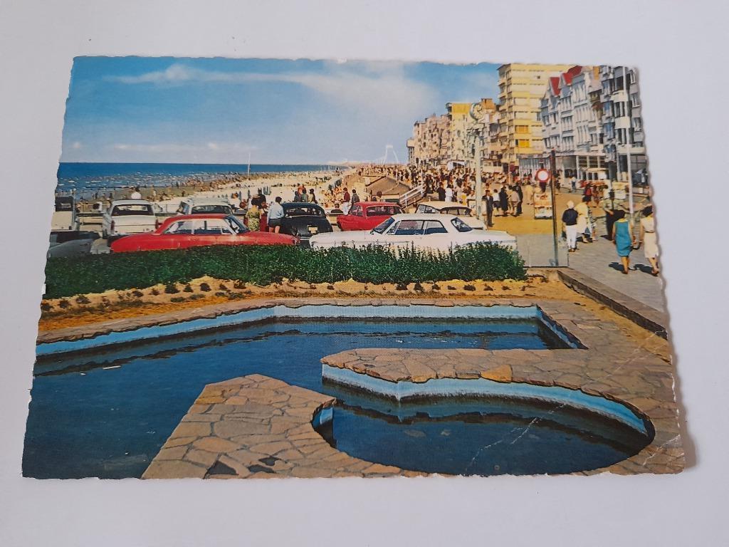 Carte postale Middelkerke dike - 1975, Enlèvement ou Envoi, 1960 à 1980, Affranchie, Flandre Occidentale