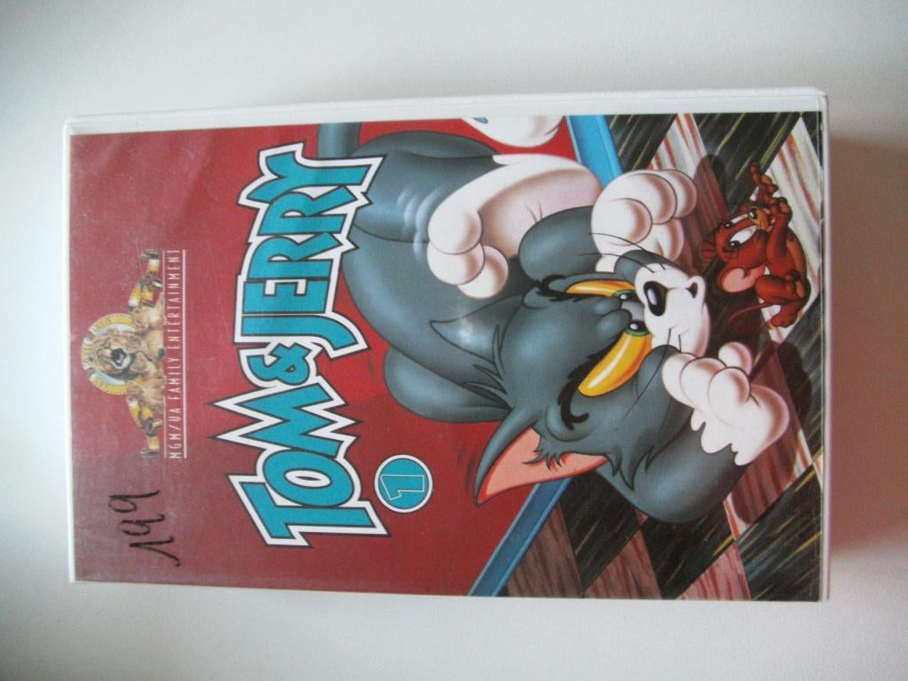Tom & Jerry videocassette, Alle leeftijden, Ophalen of Verzenden, Gebruikt