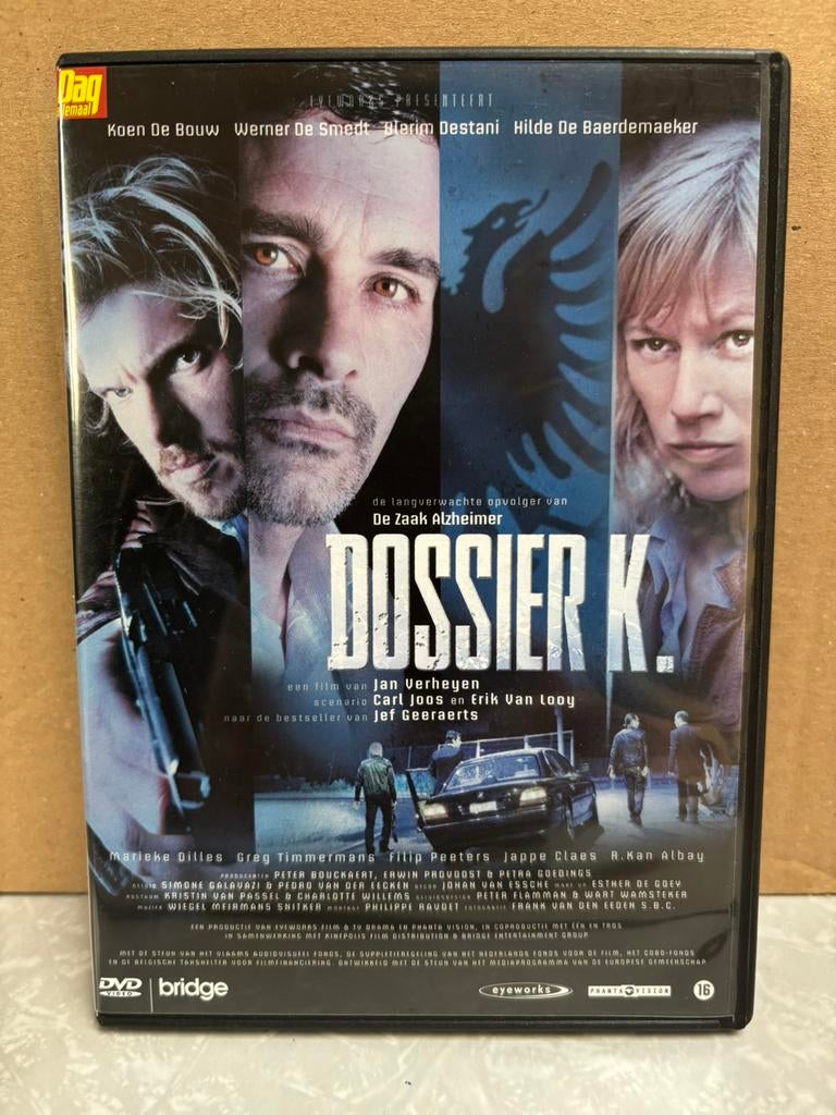 Dossier K. DVD, Cd's en Dvd's, Ophalen of Verzenden, Zo goed als nieuw