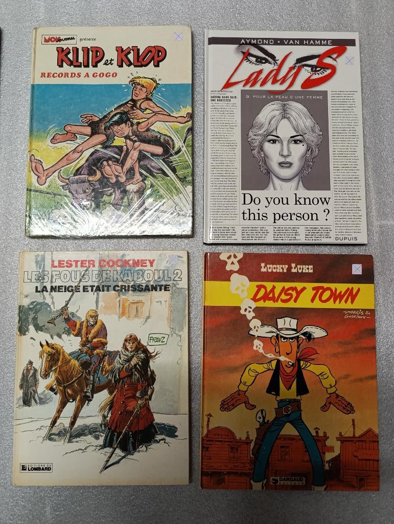 BD Klip et Klop 1 Lady S 9 Lester Cockney 2 Lucky Luke 21, Livres, BD, Enlèvement ou Envoi, Utilisé