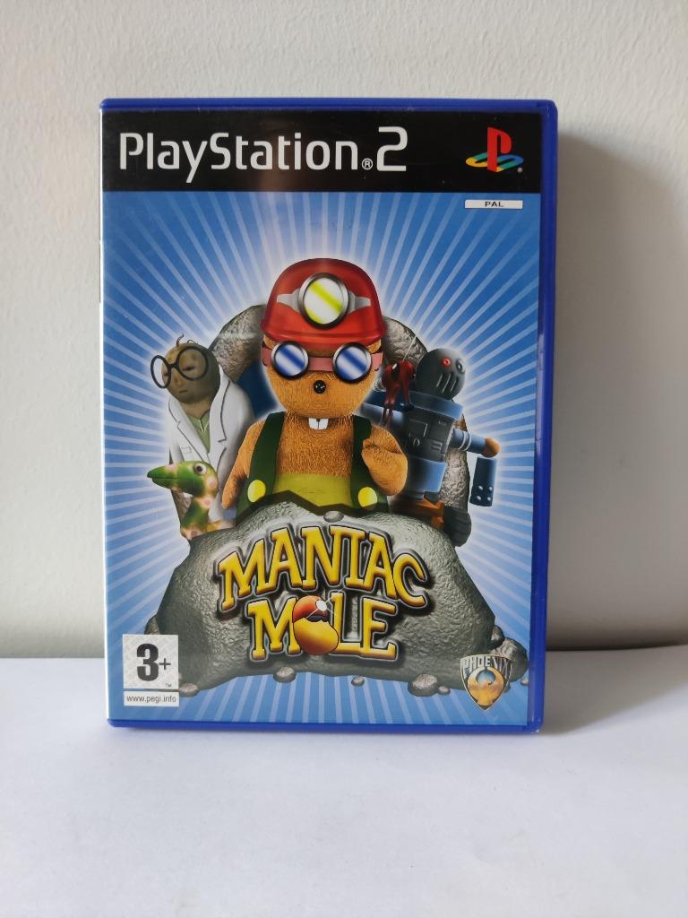 Maniac Mole Playstation 2, Games en Spelcomputers, Avontuur en Actie, Gebruikt, 1 speler, Ophalen of Verzenden