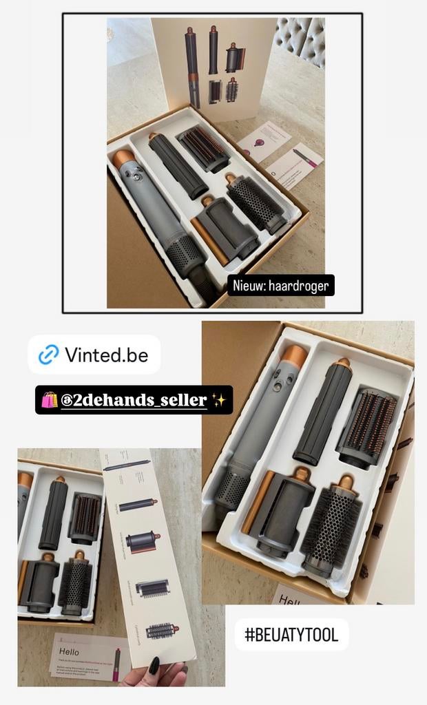 Multifunctionele 6-in-1 hair styler set — Nieuw in doos!, Ophalen of Verzenden, Nieuw, Haardroger