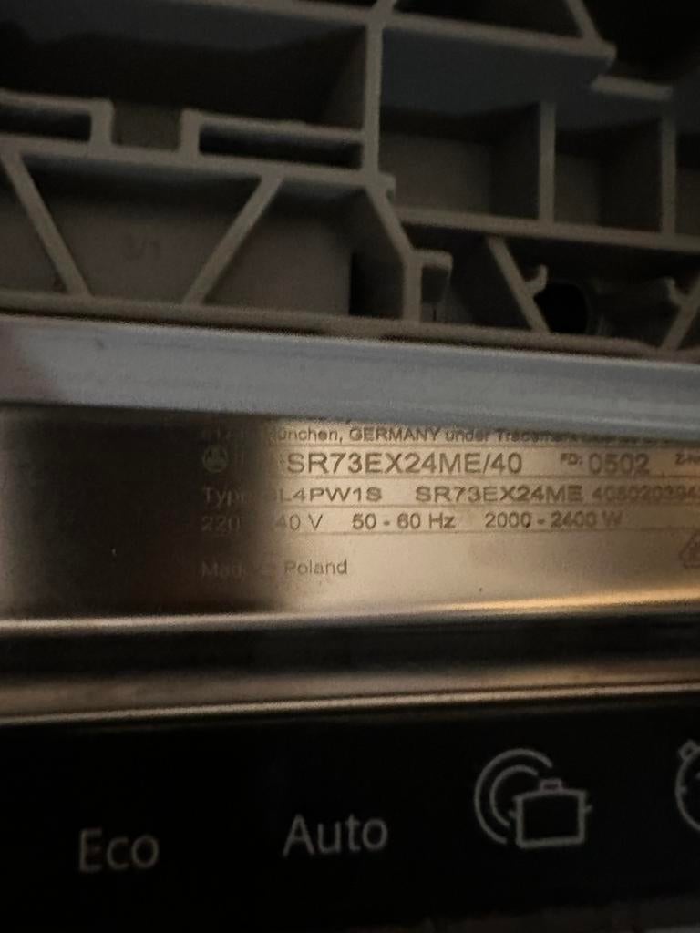 Lave vaisselle Siemens, Enlèvement, Neuf, Encastré