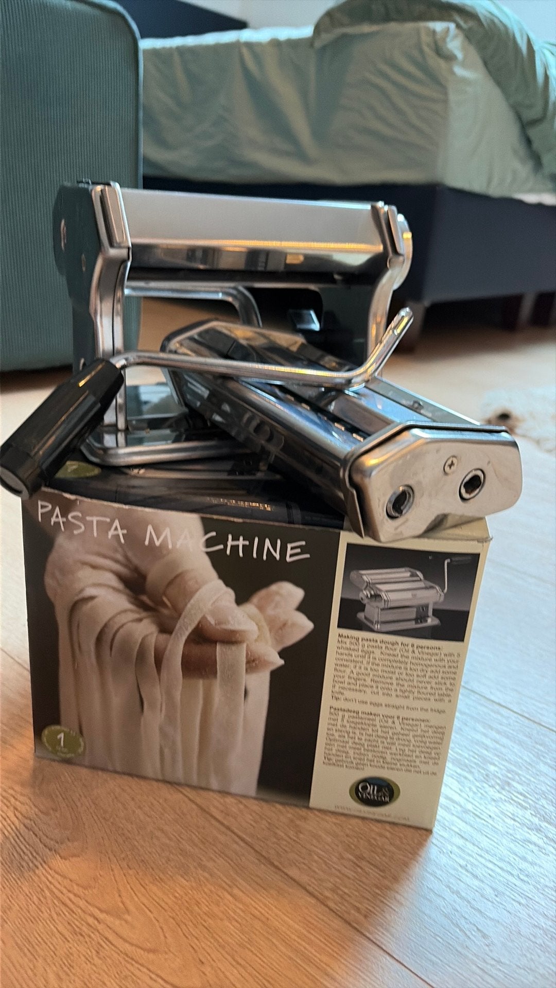 Pastamachine Oil & Vinegar, Huis en Inrichting, Pastamachine, Ophalen of Verzenden, Zo goed als nieuw